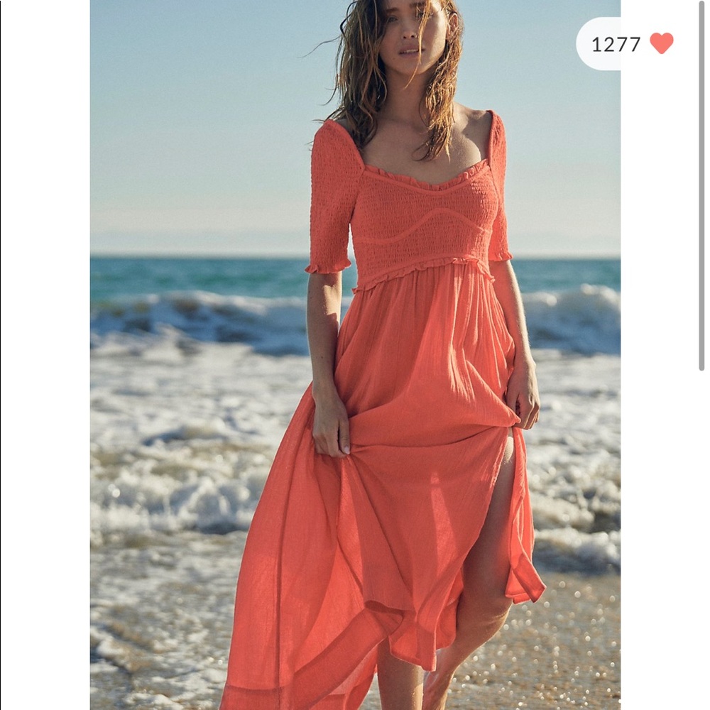 Free People Sunshine Season Midi Dress